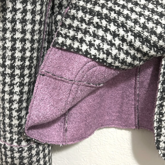 Weekend by Max Mara will houndstooth button down jacket, size 8 - Picture 7 of 14